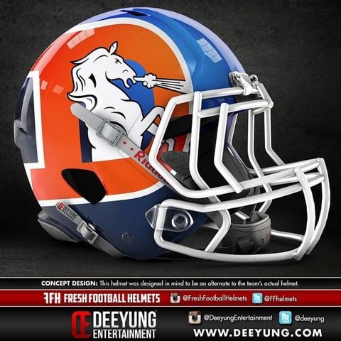 broncos concept helmet