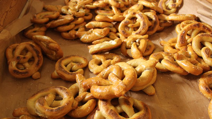 Smales Pretzel Bakery in Dayton is reopening Saturday, Sept. 28 with $1 pretzels after being closed for a month due to a small oven fire (FILE PHOTO).