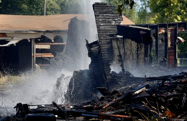 vacant house fire