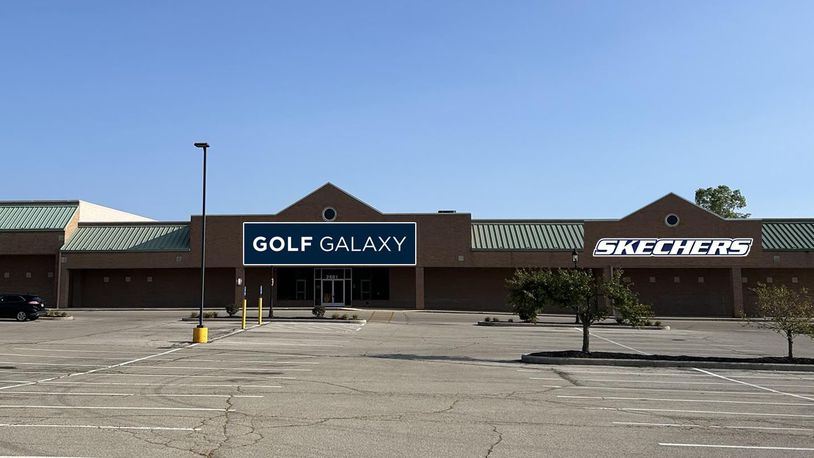 Golf Galaxy and Skechers will share the 33,000-square-foot space at 2661 Miamisburg Centerville Road in Miami Twp. The space previously was the home to Babies 'R' Us. CONTRIBUTED ILLUSTRATION