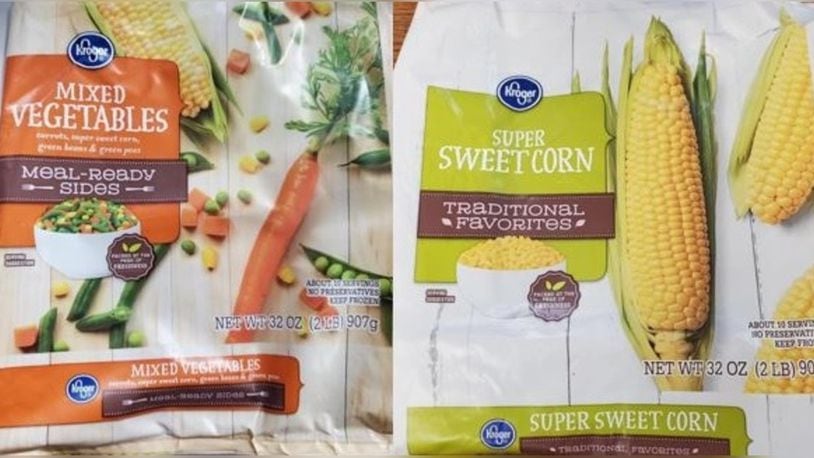 Frozen vegetables sold under Kroger brand under recall
