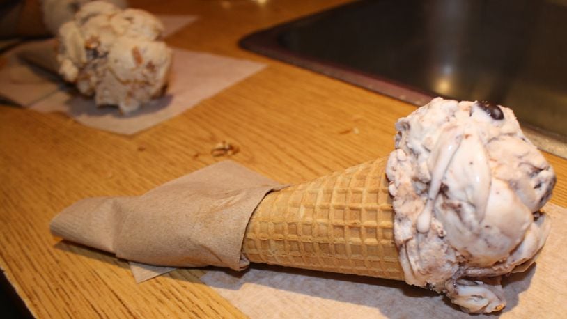 Ice cream from Velvet Ice Cream in Utica, Ohio. CONTRIBUTED