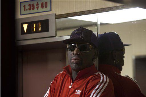 Dennis Rodman in North Korea