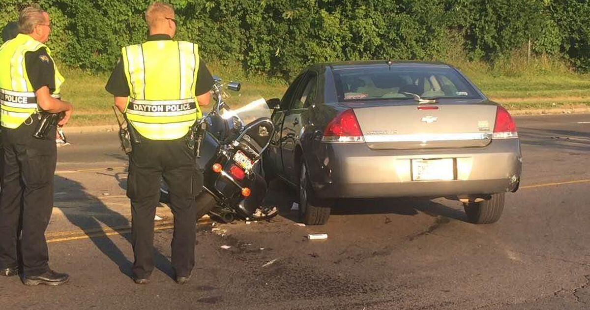 Motorcyclist Suffers Life Threatening Injuries In Dayton Car Crash 