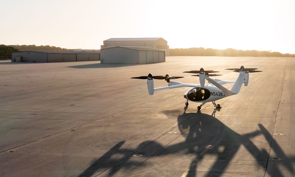 Joby Aviation Inc., a much-watched player in the emerging field of electric vertical takeoff and landing aircraft — often called “flying cars” — will invest up to $500 million to build an aircraft production operation near Dayton International Airport. PROVIDED