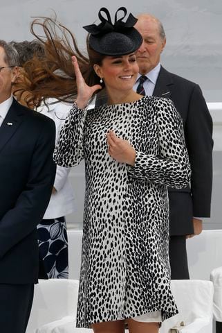 Kate Middleton attends a Princess Cruises ship naming ceremony