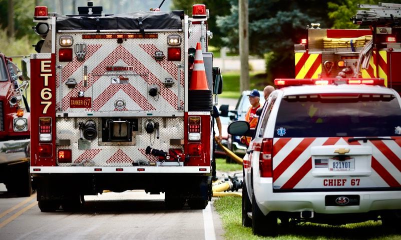 Miami Twp barn fire