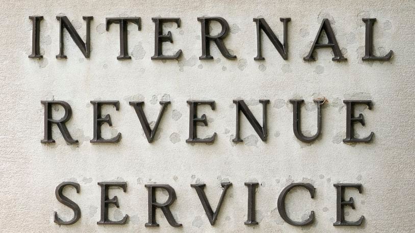 FILE - A sign for the Internal Revenue Service is shown on the agency's building on May 4, 2021, in Washington. The IRS said Thursday, June 20, 2024, a review of 1 million claims for the Employee Retention Credit representing $86 billion shows the "vast majority" are at risk of being improper. (AP Photo/Patrick Semansky, File)