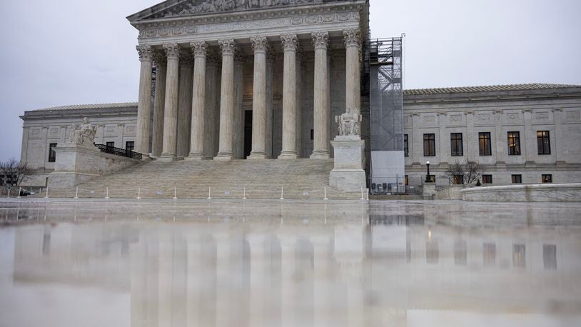 The U.S. Supreme Court building in Washington, on Feb. 28, 2024. (Tierney L. Cross/The New York Times)