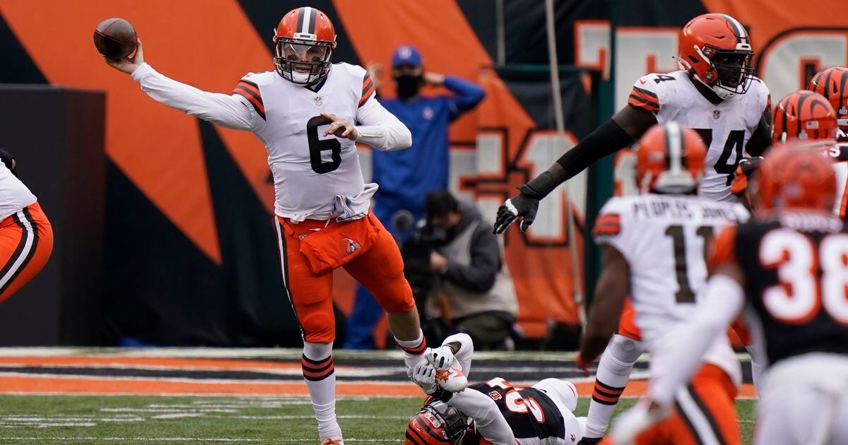 Baker Mayfield throws two TDs as Browns hold off Joe Burrow's Bengals, NFL