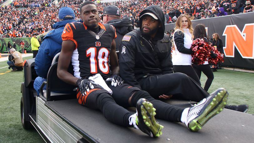 Cincinnati Bengals WR A.J. Green expected to practice this week