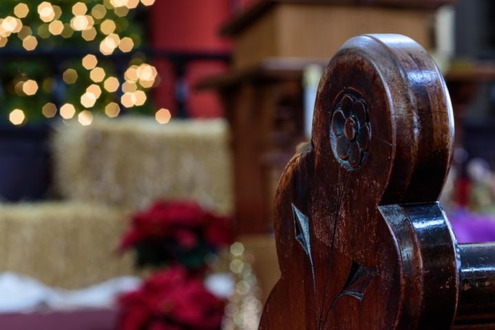 PHOTOS: A look inside St. Paul United Methodist Church decorated for Christmas