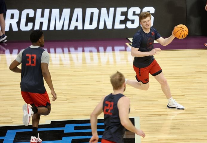 Dayton practices for NCAA tournament