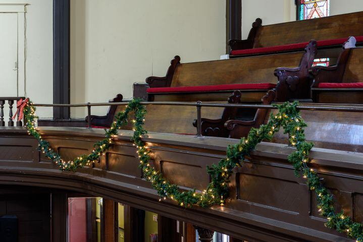 PHOTOS: A look inside St. Paul United Methodist Church decorated for Christmas