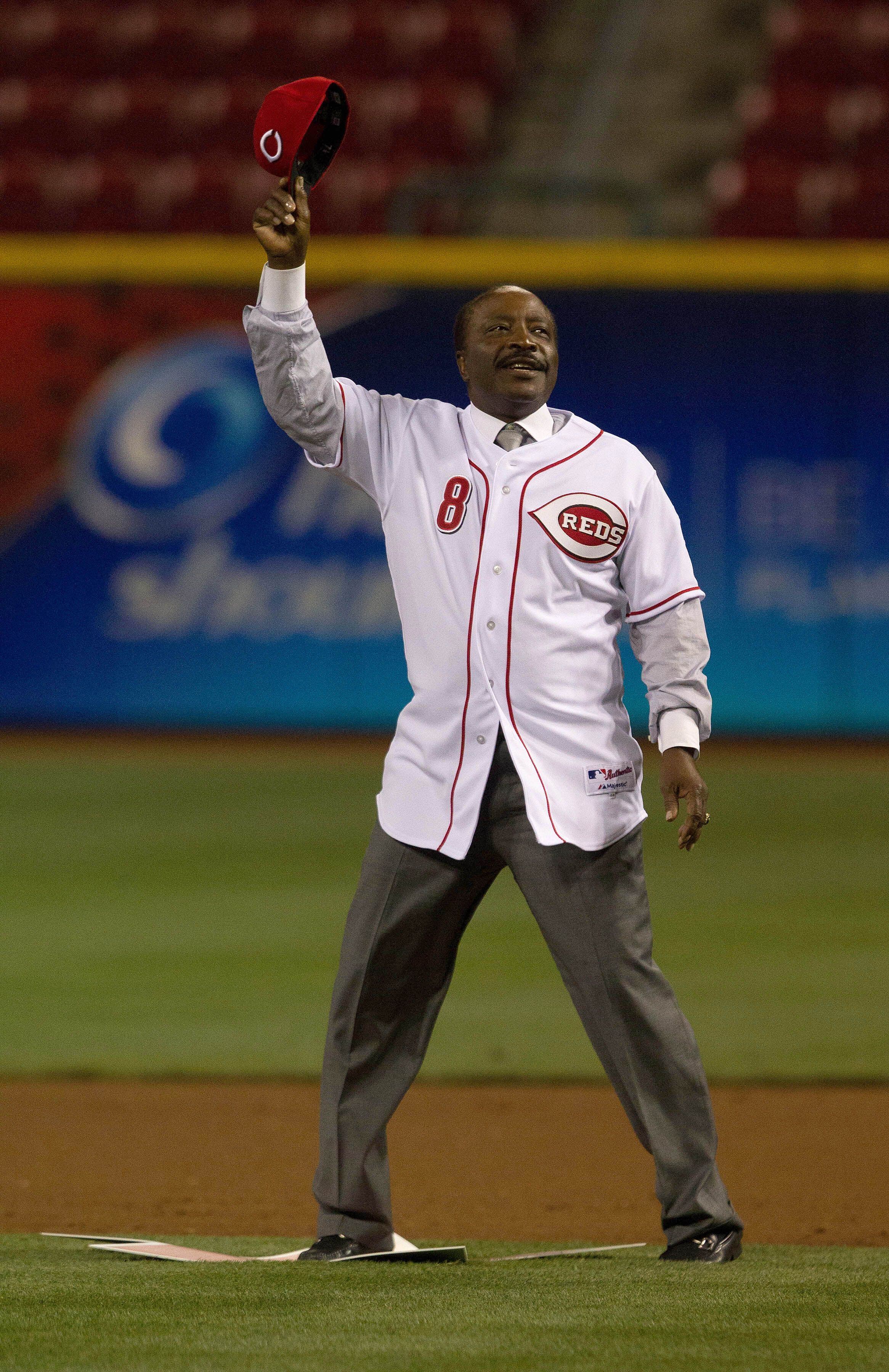 Joe Morgan statue dedication ceremony at Great American Ball Park