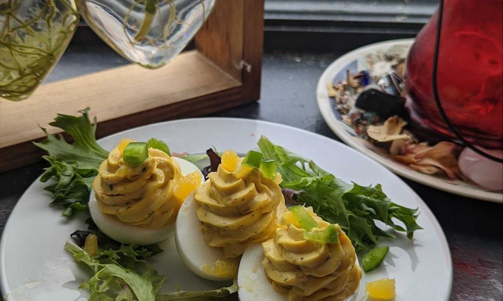 Since opening in 2013, deviled eggs have been a staple at Lilys Dayton, located in the Oregon District (CONTRIBUTED PHOTO).