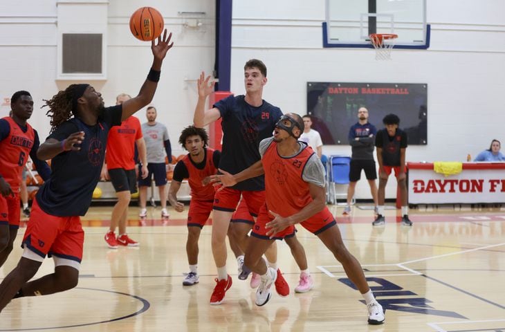 Dayton preseason practice