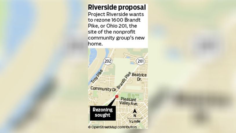 Project Riverside has a land contract for property at the 1600 Brandt Pike, a 2.6-acre former church site near Rohrer Park. STAFF