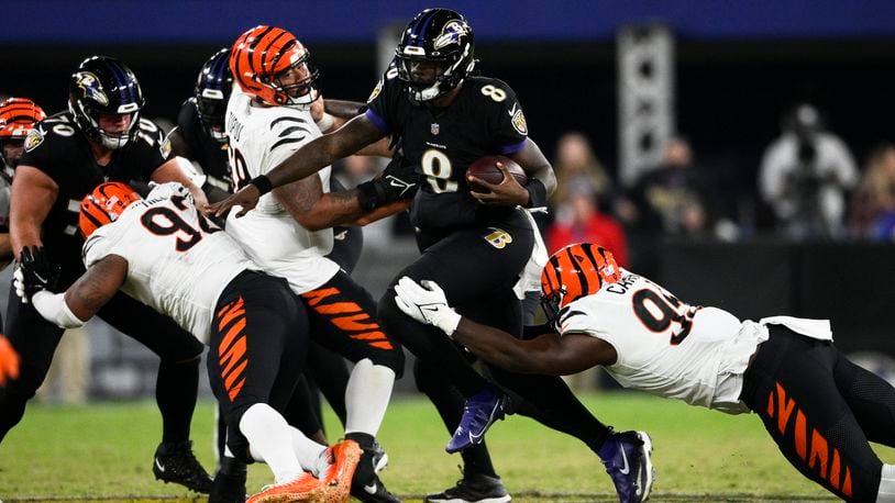 Bengals prep for new wrinkle in Ravens offense