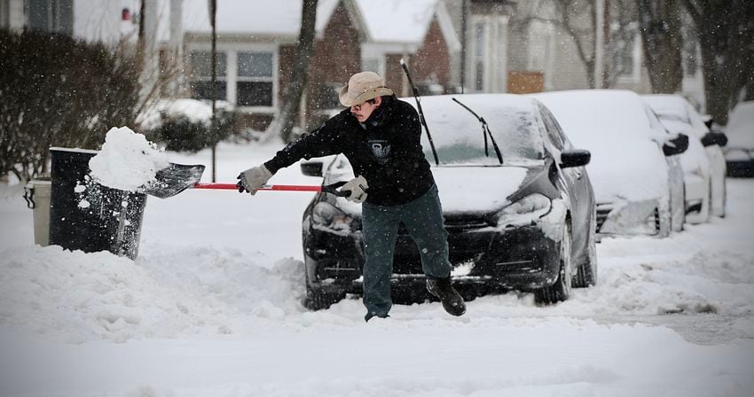 Area recovers after major winter storm