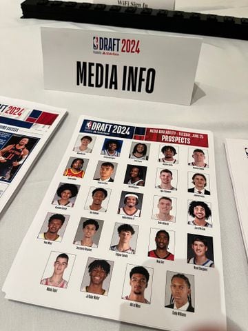 NBA Draft media session