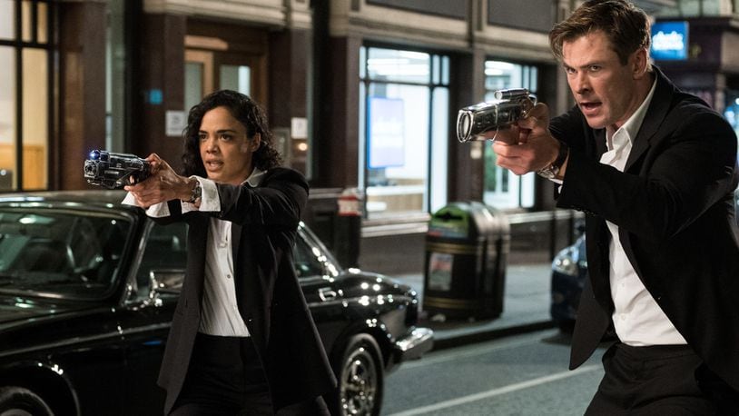 Tessa Thompson and Chris Hemsworth team up once again for "Men In Black International."