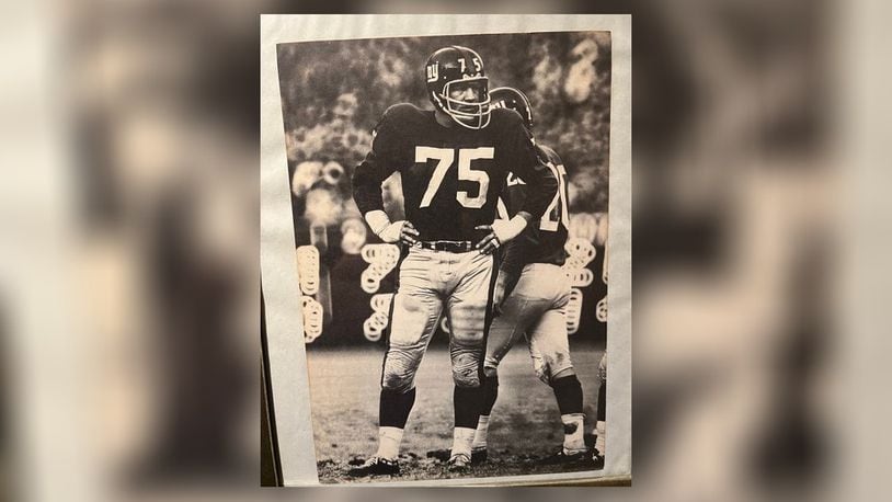 The late Jim Katcavage, the one-time University of Dayton standout, was named No. 22 among the greatest New York Giants players ever, a true honor considering the team has had over 5,000 players over the years. A fearsome defensive tackle, he ended his 13-year career with the Giants with 96 1/2 sacks and won All Pro honors  five times. He spent most of the next two decades as a coach and scout with the Giants and Philadelphia Eagles. He’ll be honored next weekend at the Giants home opener. CONTRIBUTED