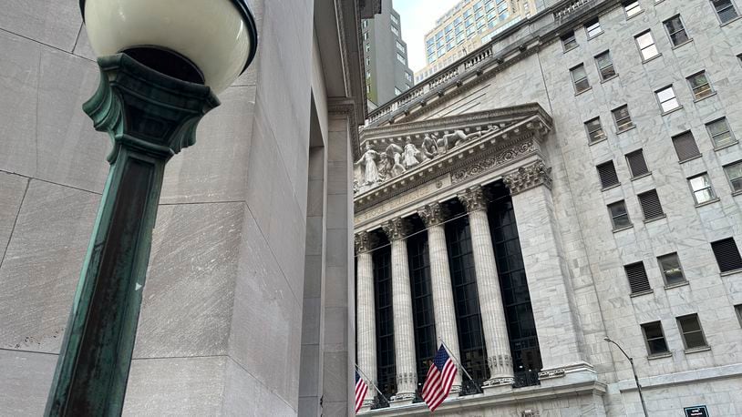 FILE - The New York Stock Exchange is shown on Sept. 24, 2024., 2024, in New York. (AP Photo/Peter Morgan, File)