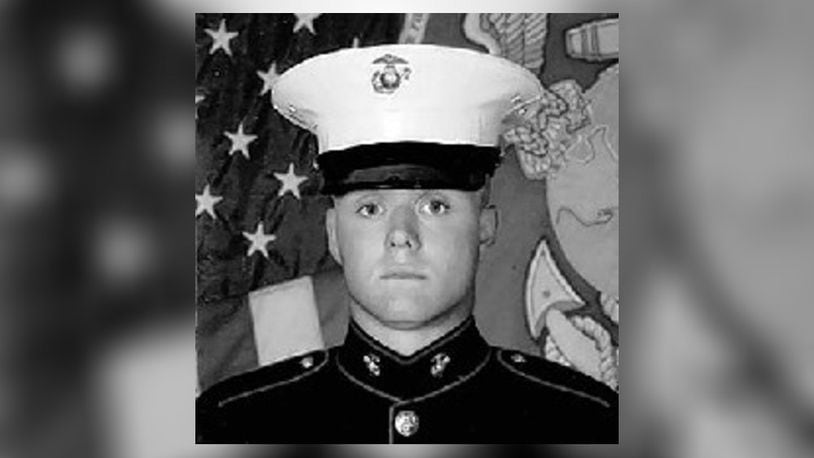 U.S. Marine and Oakwood High School graduate Joshua Leasure died earlier this month. CONTRIBUTED