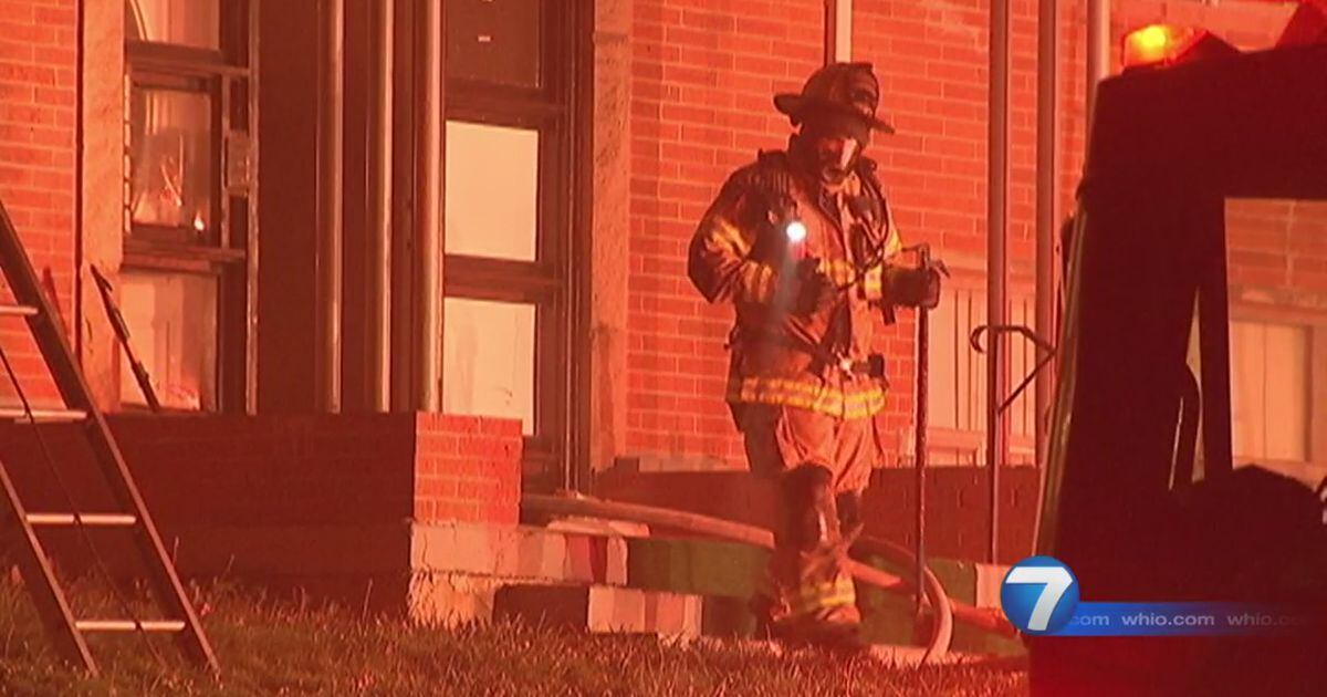 Families Displaced Man Jumps Out Window In Apartment Building Fire