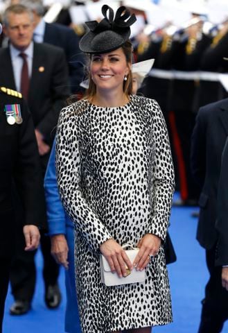 Kate Middleton attends a Princess Cruises ship naming ceremony