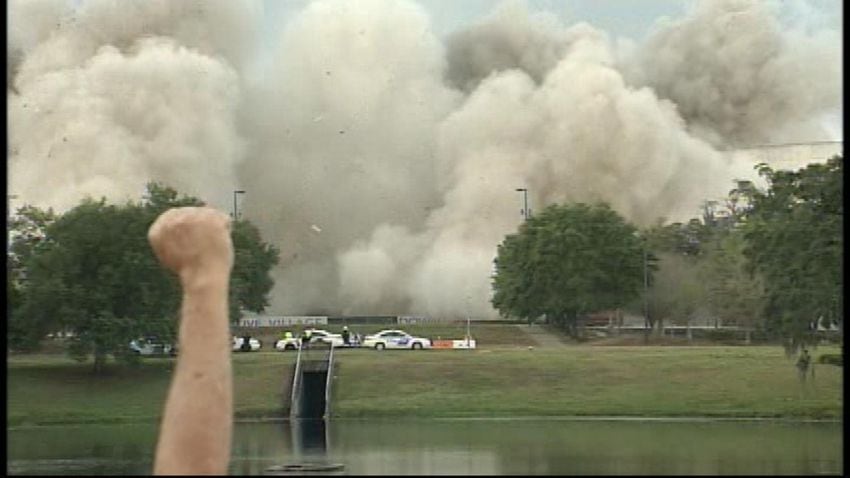 Orlando's Amway Arena imploded