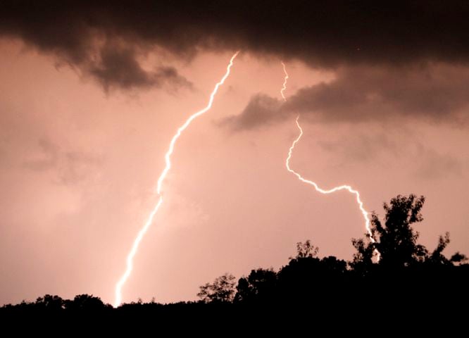 Miami Valley lightning strikes