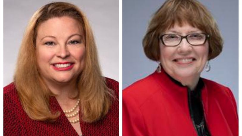 Kate Baker and Judy Dodge are racing for a Montgomery County commission seat this fall.