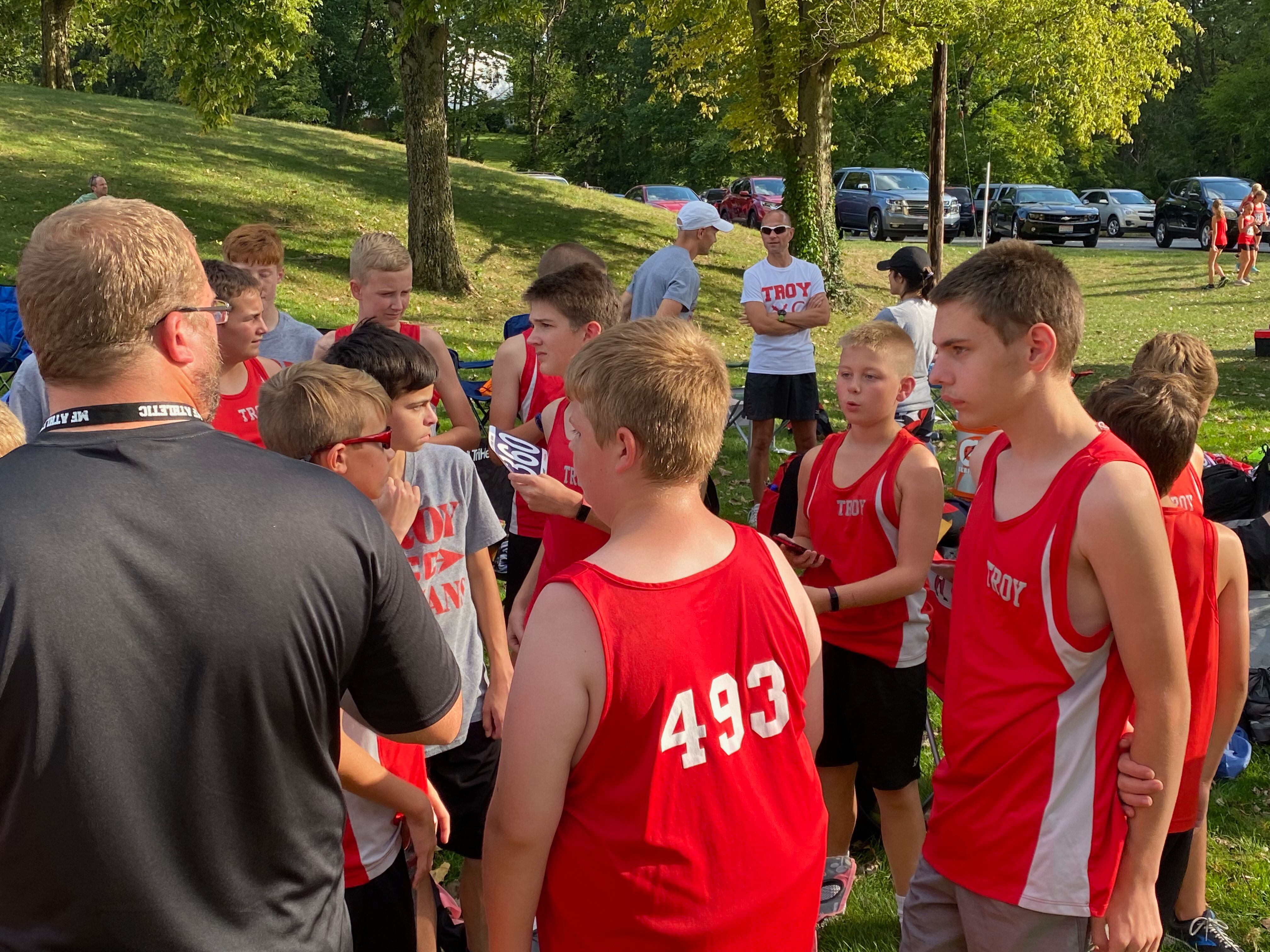 troy eighth grader logan edens overcomes the odds to run cross country