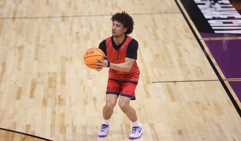 Dayton practices for NCAA tournament