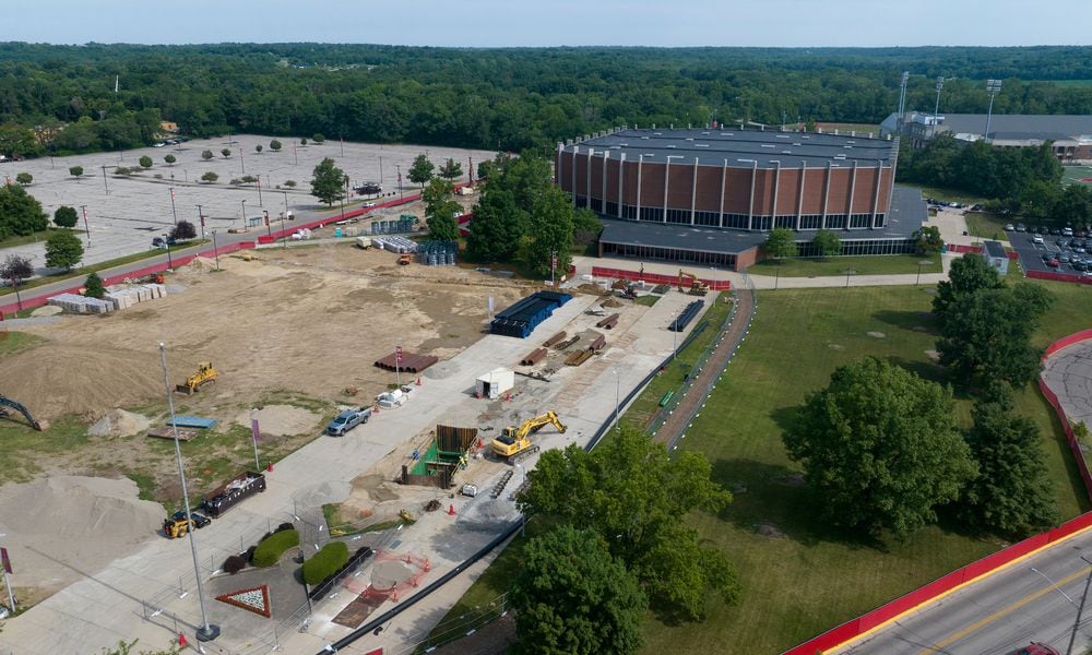 Miami University is expanding its already elaborate underground, geo-thermal cooling and heating system around the school’s sports and athletic office complex at Millet Hall. While the construction work, which is scheduled to be done by summer 2026, will block off some pedestrian and traffic driveways, school officials said they are hoping to minimize the impact as they drill hundreds of wells to expand the university’s environmentally friendly system. CONTRIBUTED