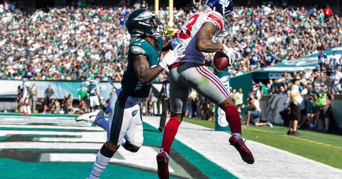 Giants' Odell Beckham Jr. breaks Randy Moss' NFL record 