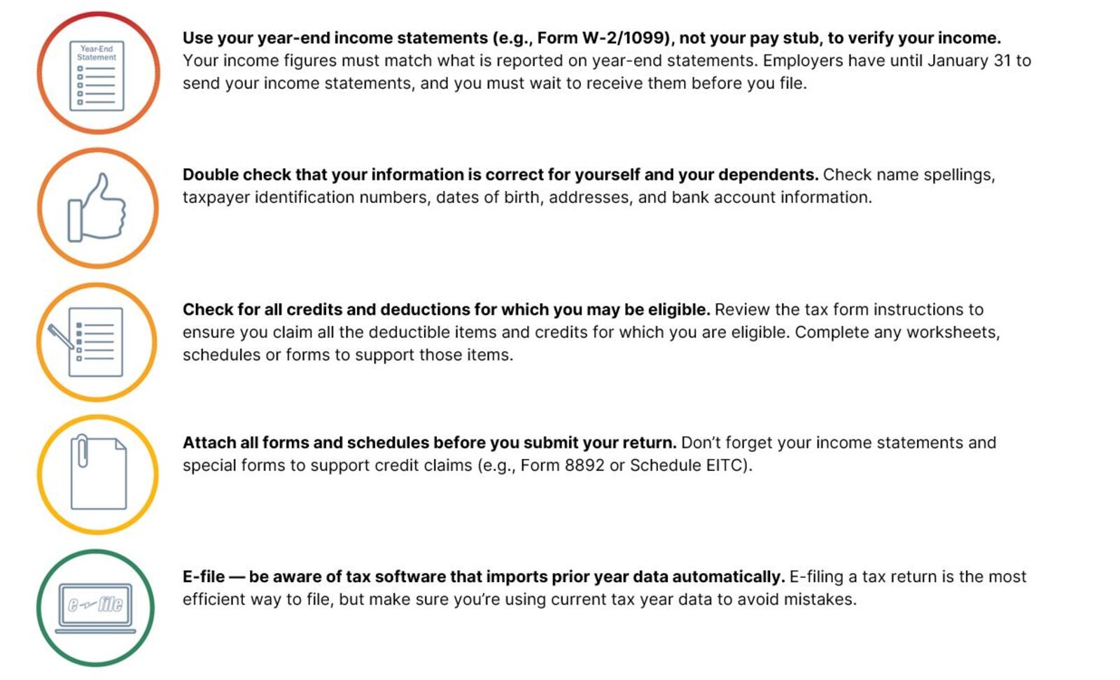 Tips from the Taxpayer Advocate Service about to help taxpayers prepare tax returns without issues that cause return processing errors and refund delays. CONTRIBUTED