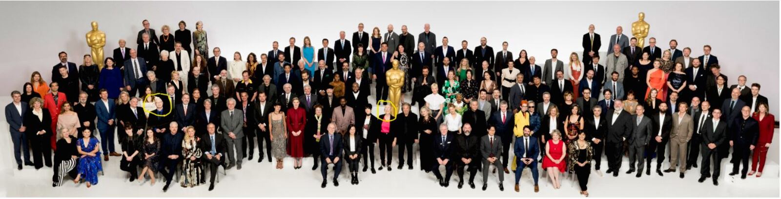 92nd Oscars nominees at the Oscar Nominee Luncheon held at the Ray Dolby Ballroom, Monday, January 27, 2020. The 92nd Oscars will air on Sunday, February 9, 2020 live on ABC. Pictured: David Acord; Matt Aitken; Waad al-Kateah; Kristen Anderson-Lopez; Elena Andreicheva; Bonnie Arnold; Vivian Baker; Kirstine Barfod; Kathy Bates; Noah Baumbach; Jarin Blaschke; Steven Bognar; Bong Joon Ho; Shane Boris; Mark Bridges; Andrew Buckland; Bryan Buckley; Chris Butler; Greg Butler; Joshuah Brian Campbell; Matthew A. Cherry; Cho Won Woo; JÃ©rÃ©my Clapin; Josh Cooley; Petra Costa; Marshall Curry; Robert De Niro; Roger Deakins; Dean DeBlois; Laura Dern; Leonardo DiCaprio; Naomi Donne; Marc du Pontavice; Jacqueline Durran; Sigrid Dyekjaer; Carol Dysinger; Tom Eagles; Russell Earl; Cynthia Erivo; Leandro Estebecorena; Feras Fayyad; Dennis Gassner; Atanas Georgiev; Greta Gerwig; David Giammarco; Delphine Girard; Paul Gooch; Jinko Gotoh; Stephane Grabli; Maria Gracia Turgeon; Regina Graves; Jeff Groth; Hildur GuÃ´nadÃ³ttir; Roger John Guyett; Nancy Haigh; Han Jin Wan; John Haptas; Pippa Harris; Pablo Helman; Kathryn Hendrickson; David Heyman; Kazu Hiro;  Rian Johnson; Tom Johnson; Andrew R. Jones; Meryam Joobeur; Gary Byung-Seok Kam; Daria Kashcheeva; Sami Khan; Travis Knight; Tamara Kotevska; Kwak Sin-ae;  Lee Ha Jun; Matt Lefebvre; Robert Legato; Bradford Lewis; Barbara Ling; Robert Lopez; Ladj Ly; Tod Maitland; James Mangold; Paul Massey; Anthony McCarten; Michael McCusker; Callum McDougall; Shannon McIntosh; Damien Megherbi; Sam Mendes; Christian P. Minkler; Michael Minkler; Anne Morgan; Steve Morrow; Smriti Mundhra; Alan Robert Murray; Joanne Natasegara; Carthew Neal; Elliot Newman; Randy Newman; Thomas Newman; Mark Nielsen; Laura Nix; Tom Ozanich; Sergio Pablos; Al Pacino; Amy Pascal; Tiago Pavan; Christopher Peterson; Arianne Phillips; Todd Phillips; Yves Piat; Brad Pitt; Sandy Powell; Rodrigo Prieto; Jonathan Pryce; Florence Pugh; Jeff Reichert; Julia Reichert; Jonas Rivera; Guillaume Rocheron; Marisa Roman; Jane Rosenthal; Mayes C. Rubeo; Kristine Samuelson; Lee Sandales; Colette Sandstedt; Neal Scanlan; Thelma Schoonmaker; Nelson Sepulveda; Bob Shaw; Lawrence Sher; Scott Silver; Siqi Song; Wylie Stateman; Ljubo Stefanov; Rosana Sullivan; Arianne Sutner; Donald Sylvester; Quentin Tarantino; Oliver Tarney; Rachael Tate; Bernie Taupin; Jayne-Ann Tenggren; Charlize Theron; Emma Tillinger Koskoff; Karen Rupert Toliver; Jenno Topping; Patrick Tubach; Arjen Tuiten; Dominic Tuohy; Mark Ulano; Ra Vincent; Taika Waititi; Diane Warren; Edward Watts; David White;  Krysty Wilson Cairns; Stuart Wilson; Chelsea Winstanley; Matthew Wood; Yang Jinmo ; Yi Seung-Jun; Steven Zaillian; RenÃ©e Zellweger; Dean Zupancic