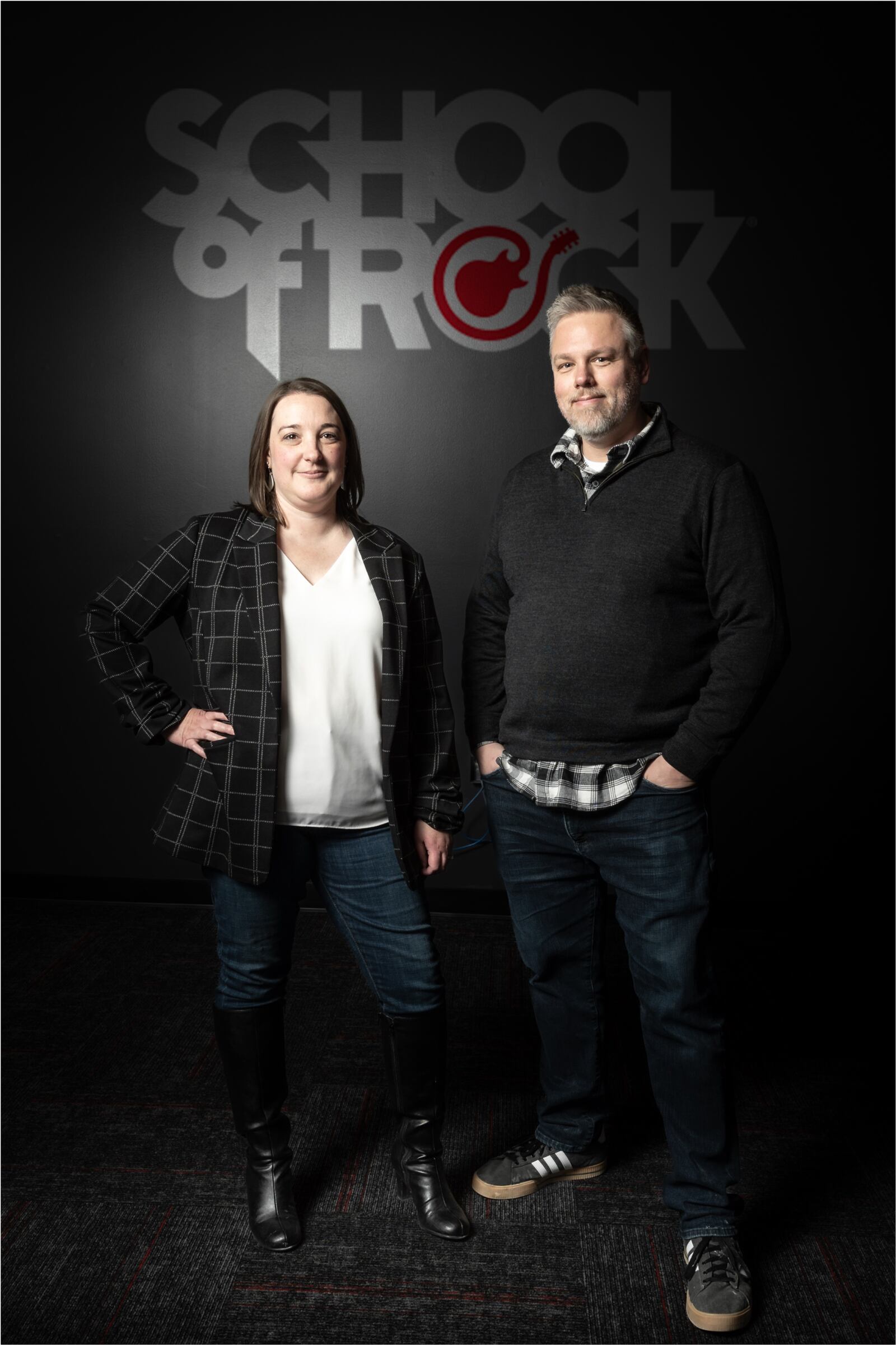 Amanda and Nathan Warden, who met in a traveling choir in high school, are opening a School of Rock franchise in Beavercreek.