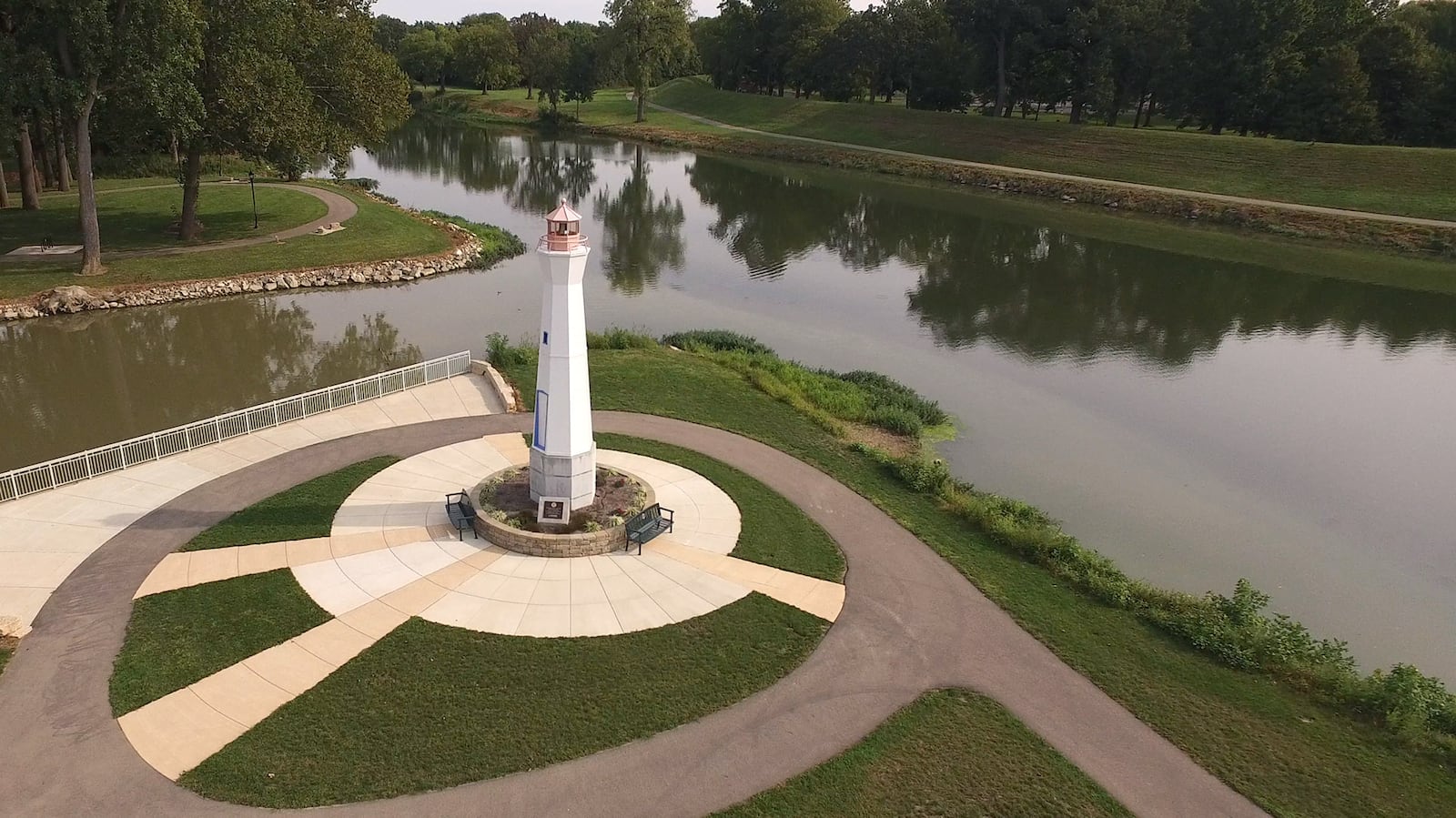 Treasure Island Park in Troy, Ohio.   TY GREENLEES / STAFF