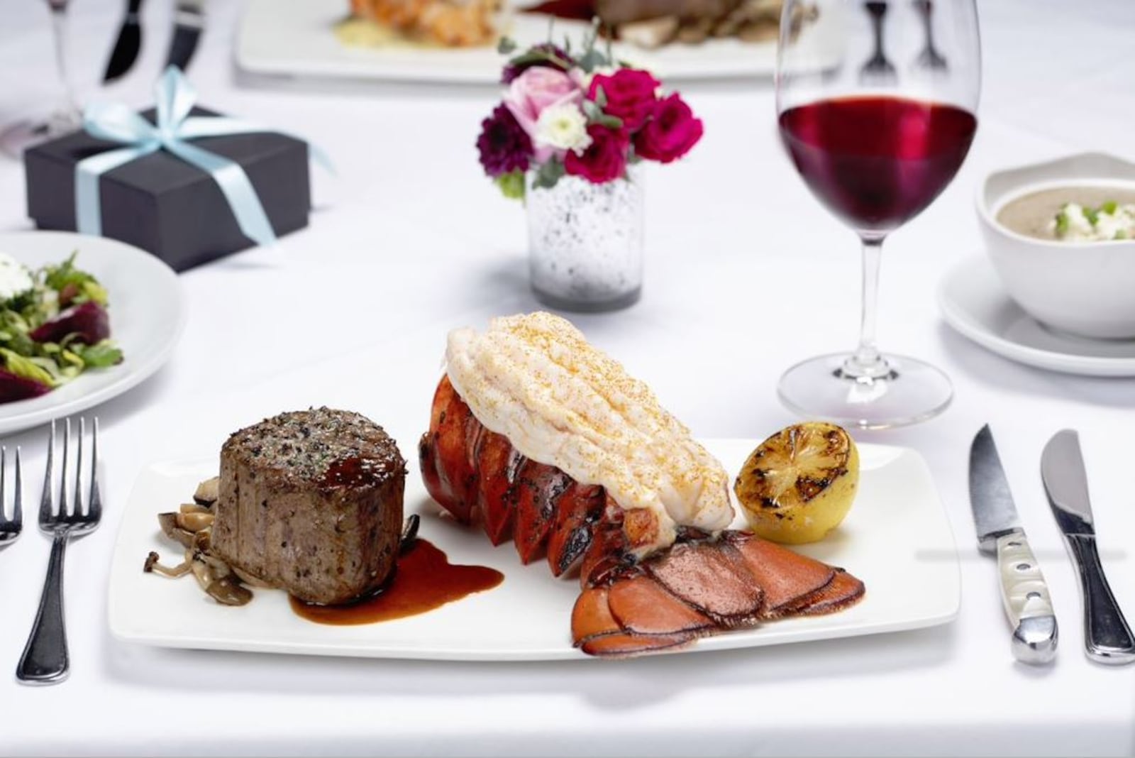 Fleming's Prime Steakhouse and Wine Bar offers several options for Valentine's Day dinner, including a $1,000 meal for two. SUBMITTED