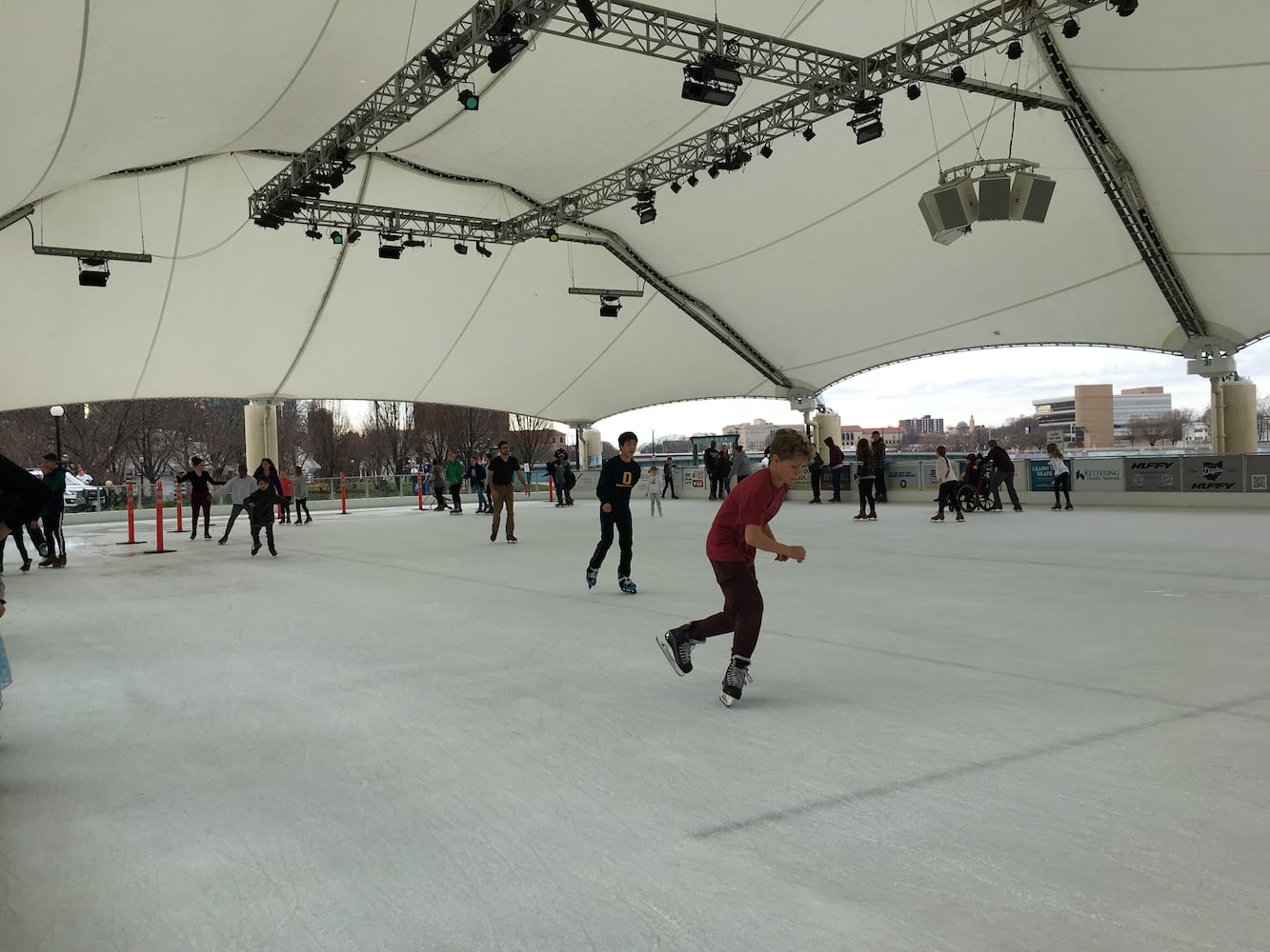 PHOTOS: Miami Valley takes to outdoors for warmest Christmas since 1982