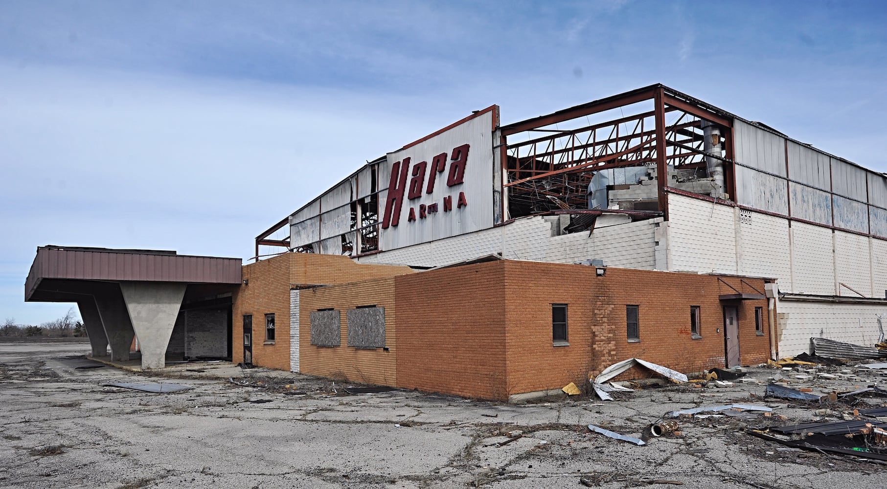 PHOTOS: Hara Arena site rezoned for possible future business use