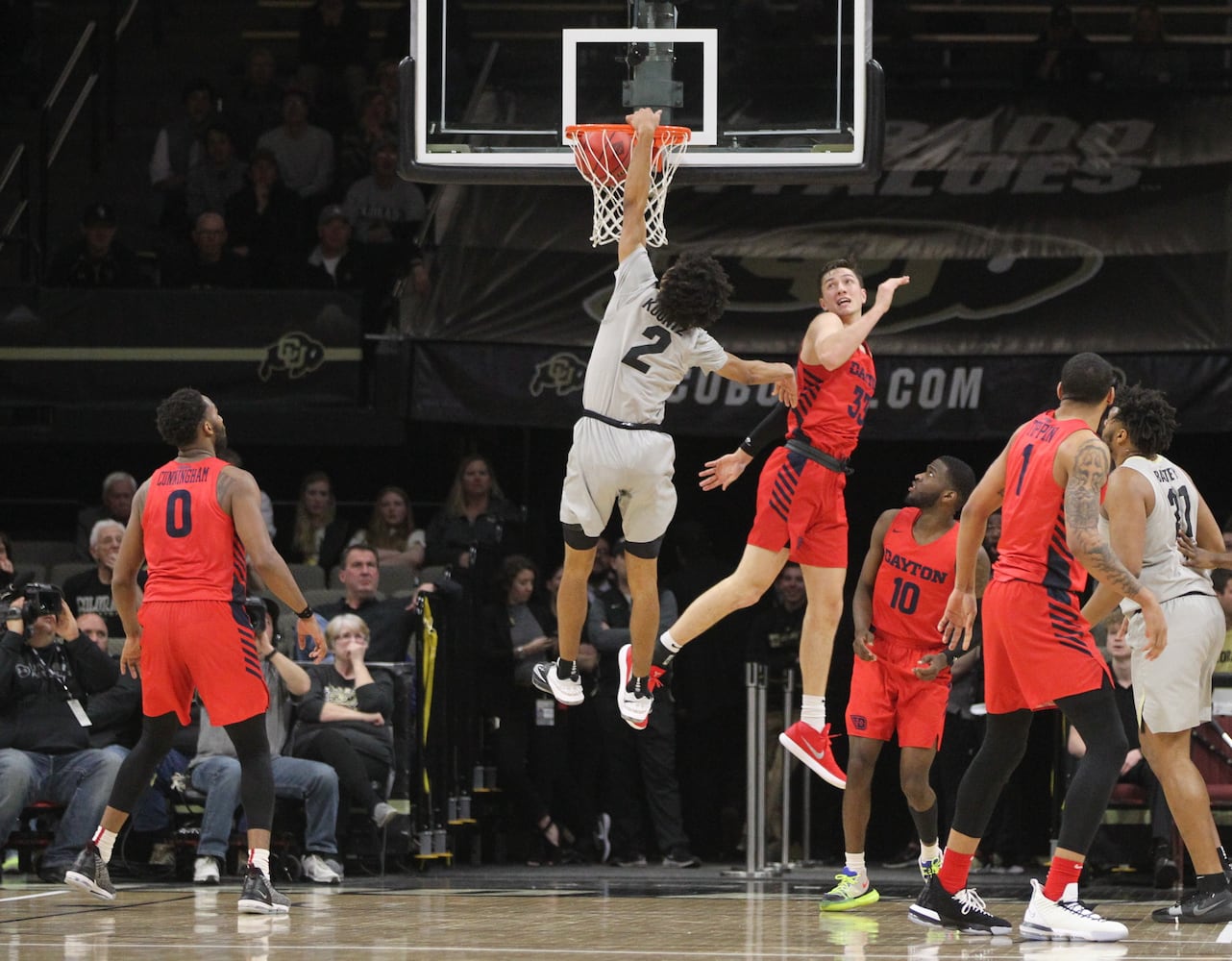 Twenty photos: Dayton Flyers vs. Colorado Buffaloes