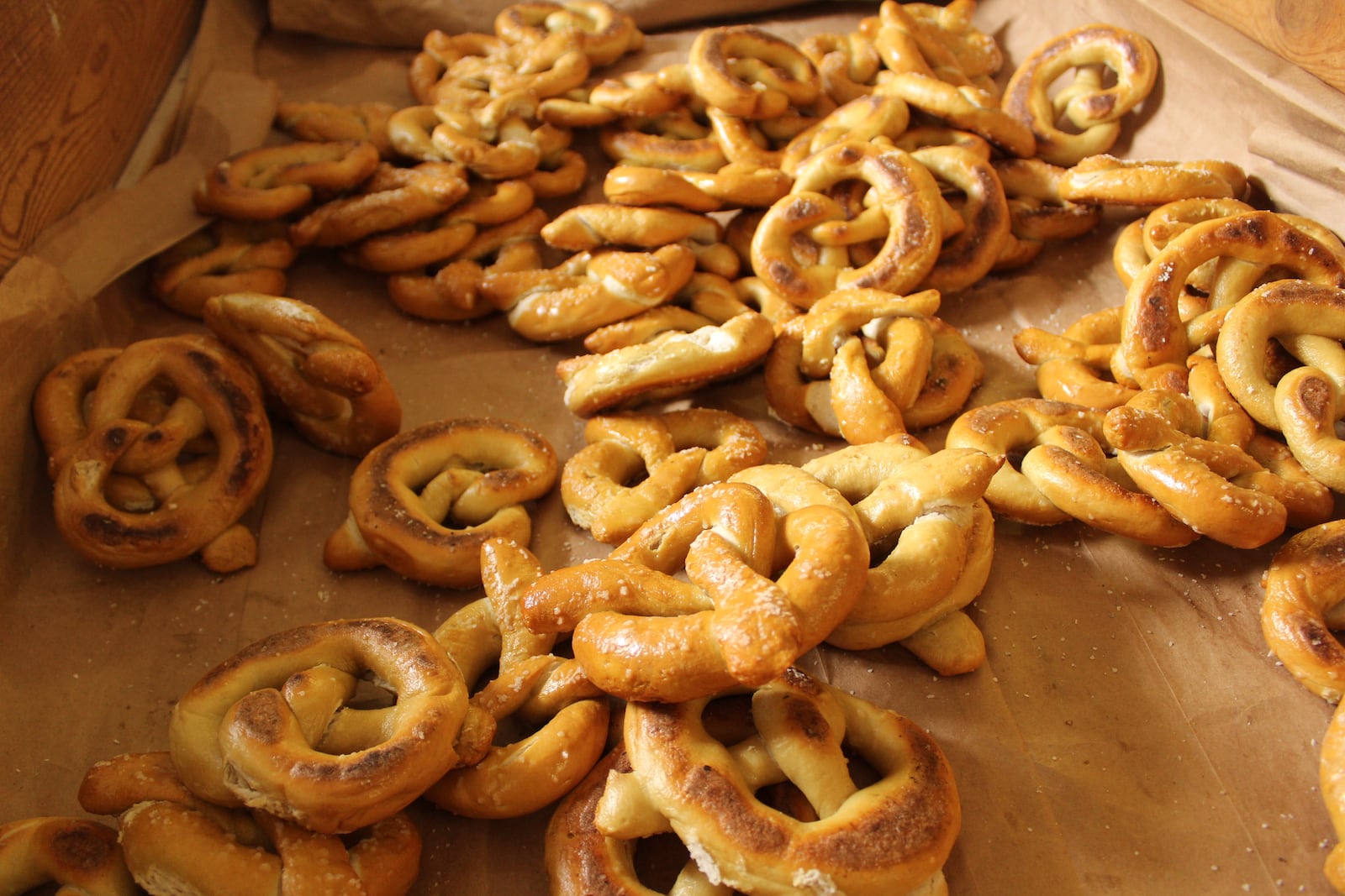 Smales soft pretzels. Photo by Amelia Robinson