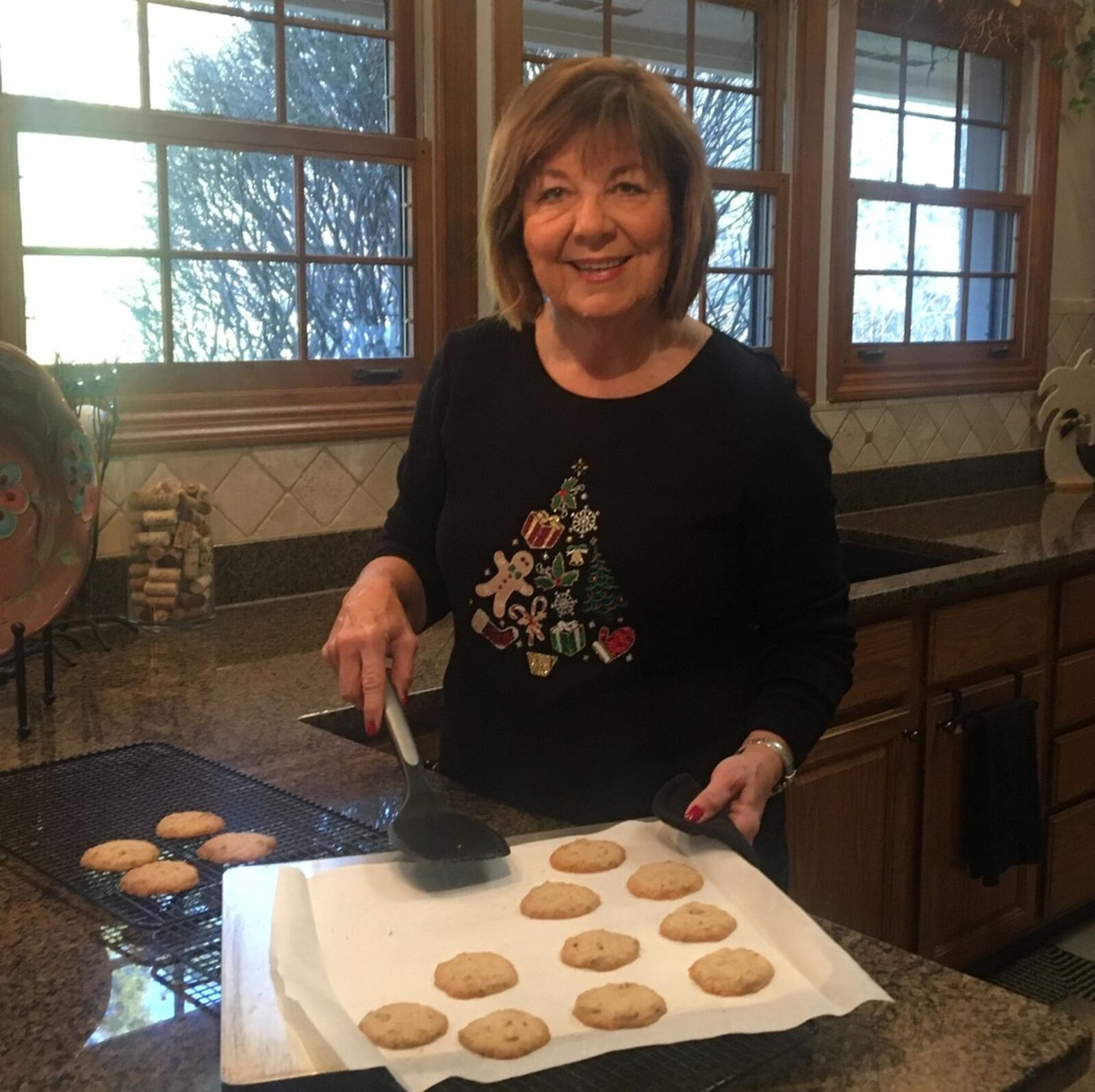 Carol Foltz of Miami Twp., second-place winner in the 2017 Dayton Daily News holiday cookie contest. CONTRIBUTED