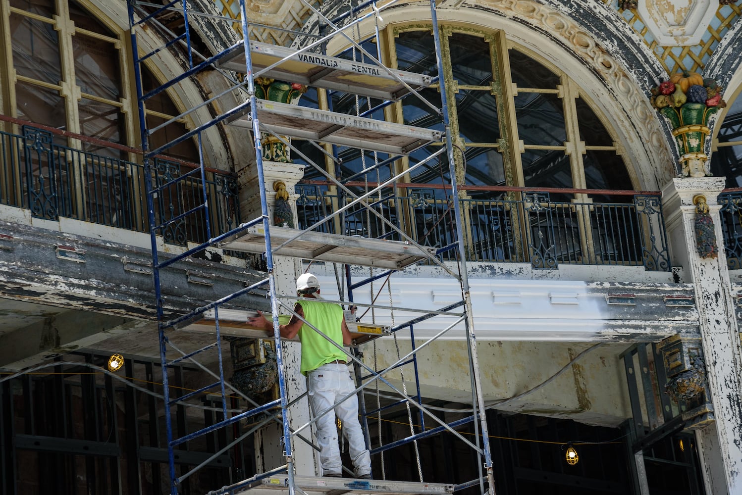 PHOTOS: Peek inside the Dayton Arcade under construction