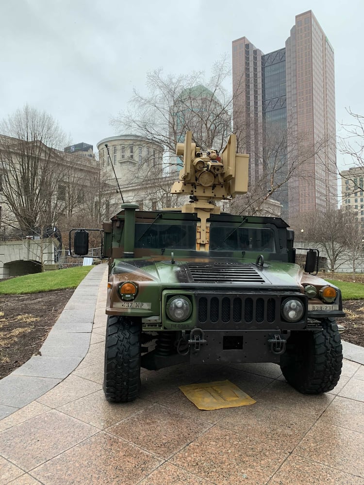 PHOTOS: Ohio prepares for statehouse protest